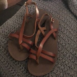 Brown Strappy Sandal
